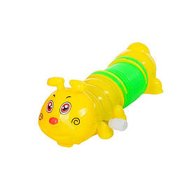 Дитяча заводна іграшка "Гусениця" LY2018C(Yellow) з пружинкою Bambi yL.