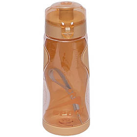 Пляшка для води "Циліндр" 6907(Orange) помаранчева 0,5 л Bambi yL.