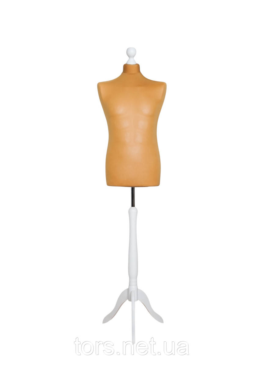 Манекен чоловічий виробник Ailant розмір 50/52 на дерев'яній підставці, фото 1