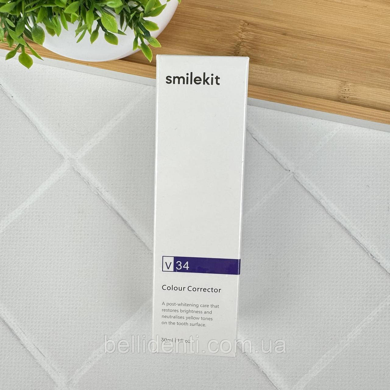 Коректор кольору для зубів SmileKit V34, 30 мл