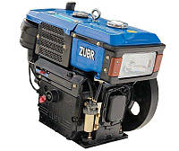 Двигун дизельний 10 л.с. Зубр ( ZYBR ) R190N ручний стартер
