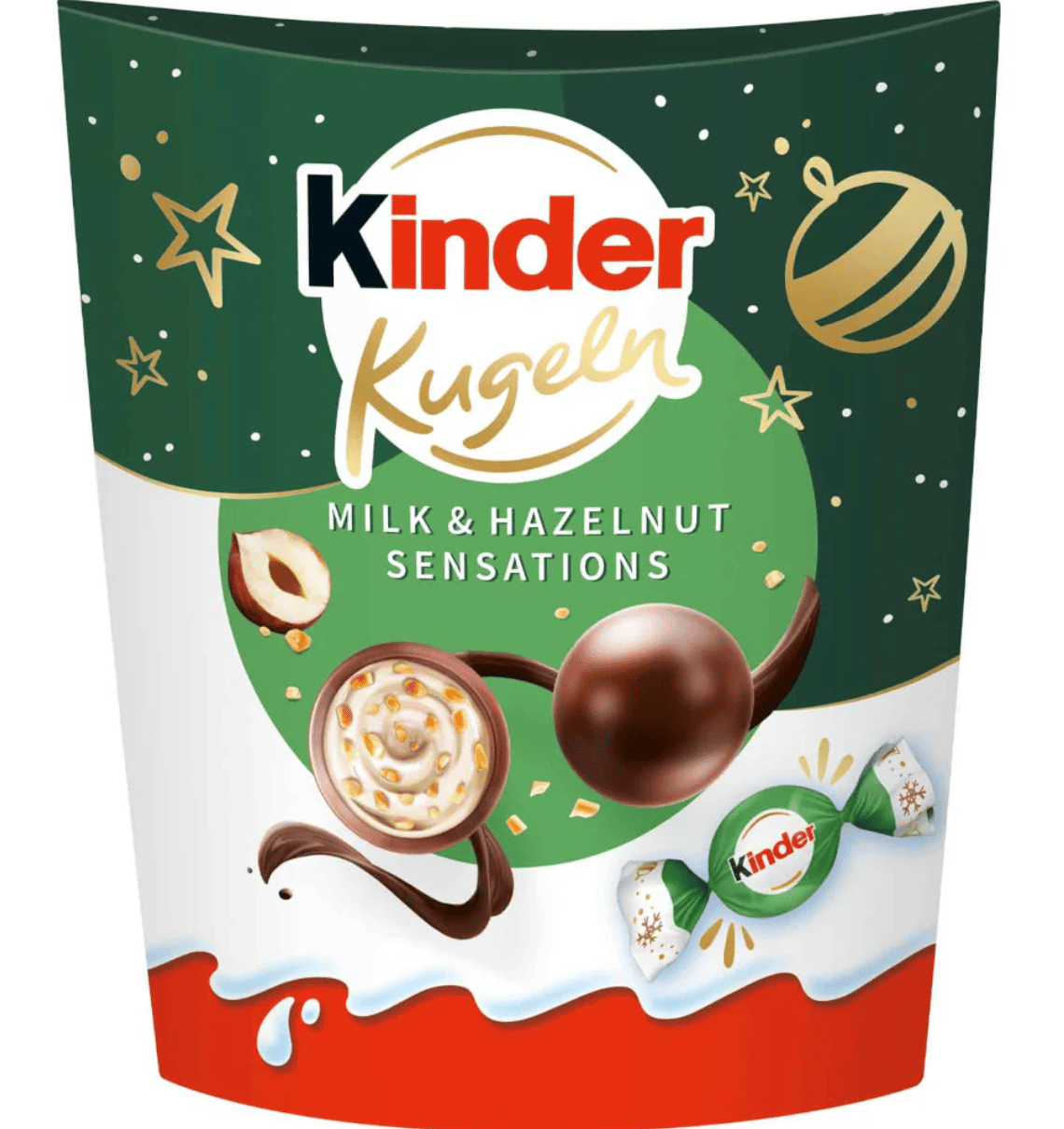 Шоколадні цукерки Kinder Choco Balls Hazelnut 90г, фото 1