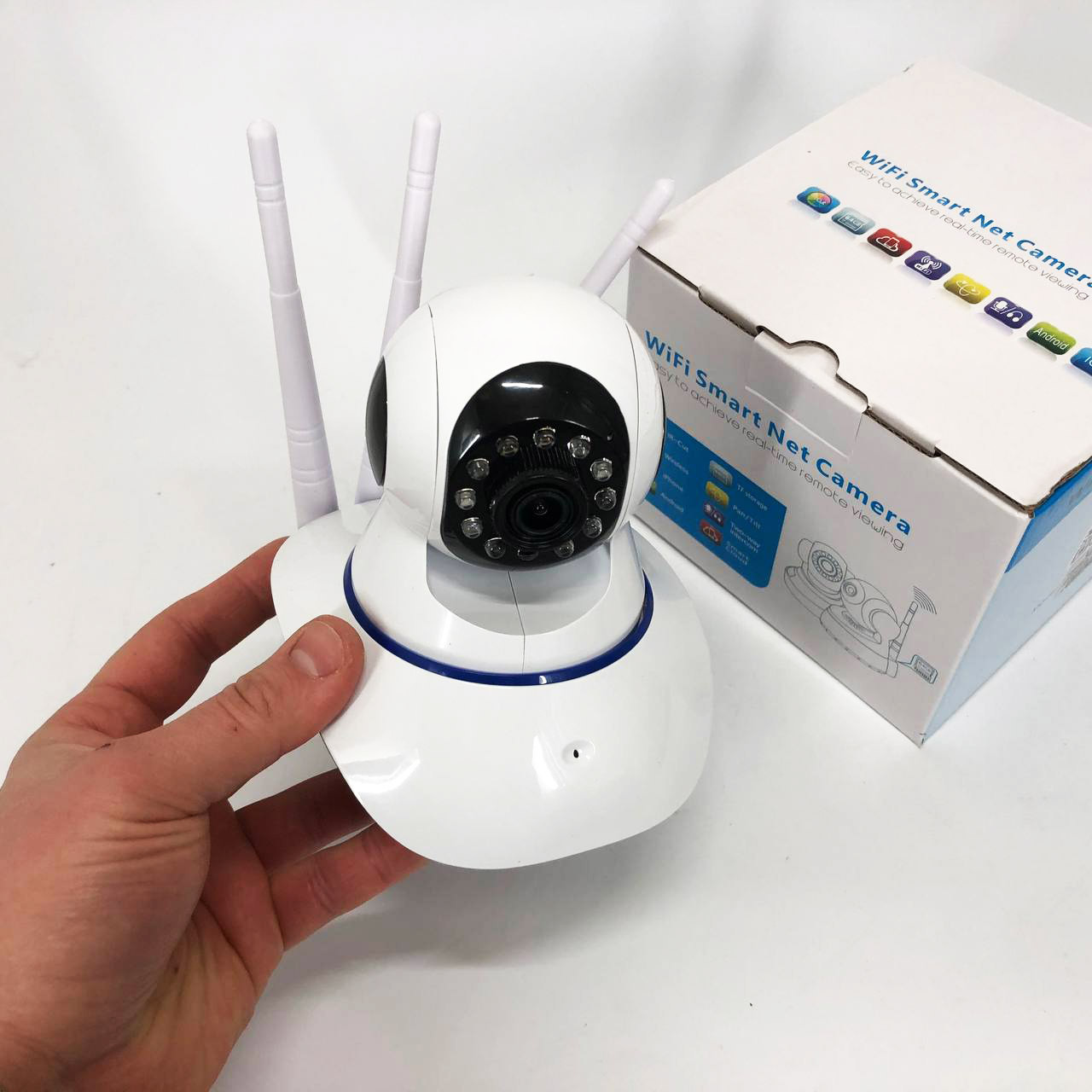 Камери для квартири 6030A/100SS 1mp, Камера вай фай для квартири, Ip камери відеоспостереження TZ-53, фото 1