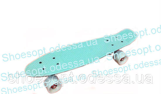Пеніборд скейтборд Penny Board Pastel Mint М'ятний супермодний