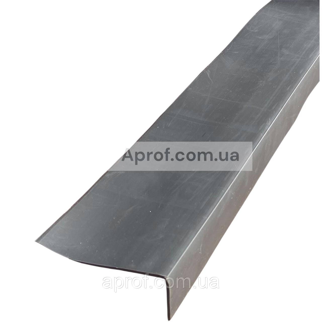 Кут гумовий 90х40х2 мм Сірий, фото 1
