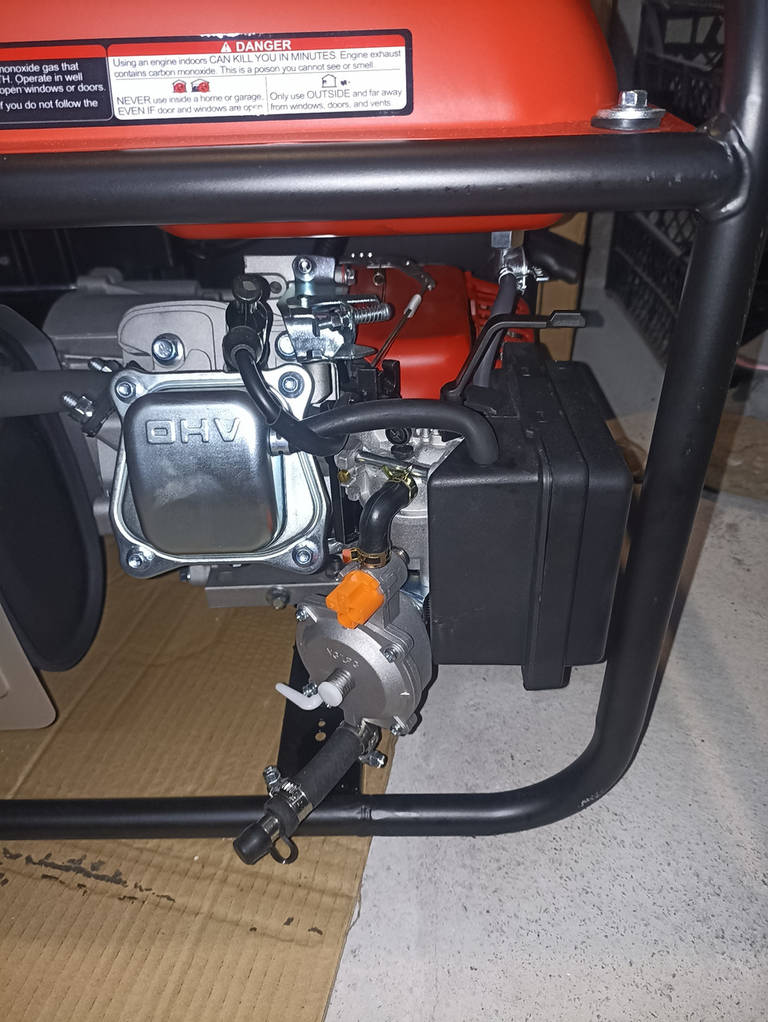 Газовий карбюратор на бензиновий генератор 168F/170F - фото покупців 2