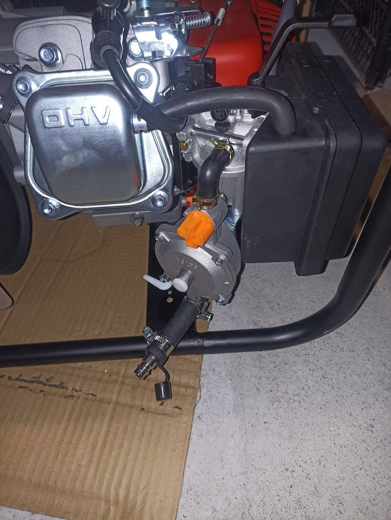 Газовий карбюратор на бензиновий генератор 168F/170F - фото покупців 1