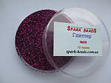 Глітер (блискітки), колір — фіолетовий, 10 г. No09, фото 2