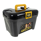 Дитяча майстерня з виготовлення іграшок 3-в-1 від ISO Trade 26631, 59 предметів: валіза, візок, тачка.Набір 3-в-1, фото 6