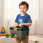 Дитяча майстерня з виготовлення іграшок 3-в-1 від ISO Trade 26631, 59 предметів: валіза, візок, тачка.Набір 3-в-1, фото 9
