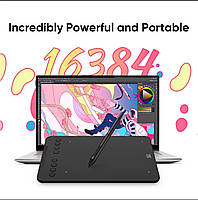 Xp-pen deco mini7 V2 графічний планшет 7X4.37", кут нахилу 16384 рівні