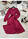 Жіноче плаття міді елегантне та витончене має x-силует 42-44 і 44-46, фото 4
