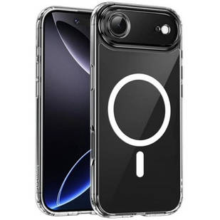 Чохол HOCO "Magnetic series airbag anti-fall protective shell" для Apple iPhone 17 Air (прозорий)