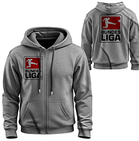 Худі на блискавці Футбол Бундесліга Німеччина ліга лого емблема ВСІ Розміри