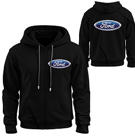 Худі на блискавці Форд Ford лого емблема авто ВСІ Розміри