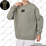 Теплий моко реглан оверсайз на хлопчиків 158,164,170,176 зросту DOFFBI Туреччина, фото 2