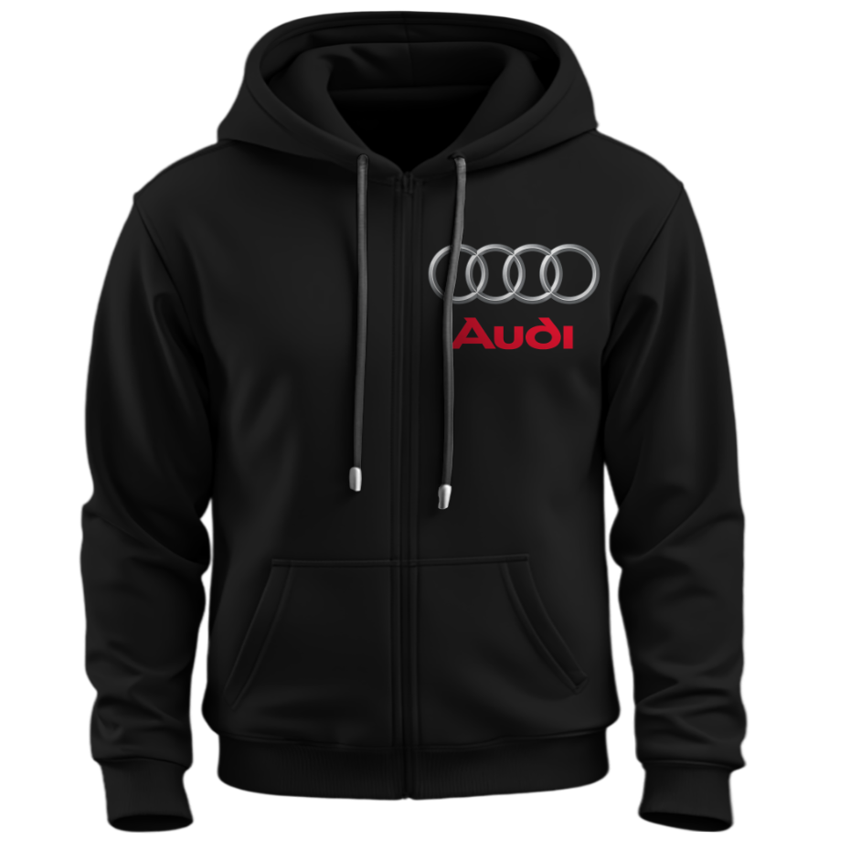 Худі на блискавці Ауді лого емблема авто ВСІ Розміри, фото 1