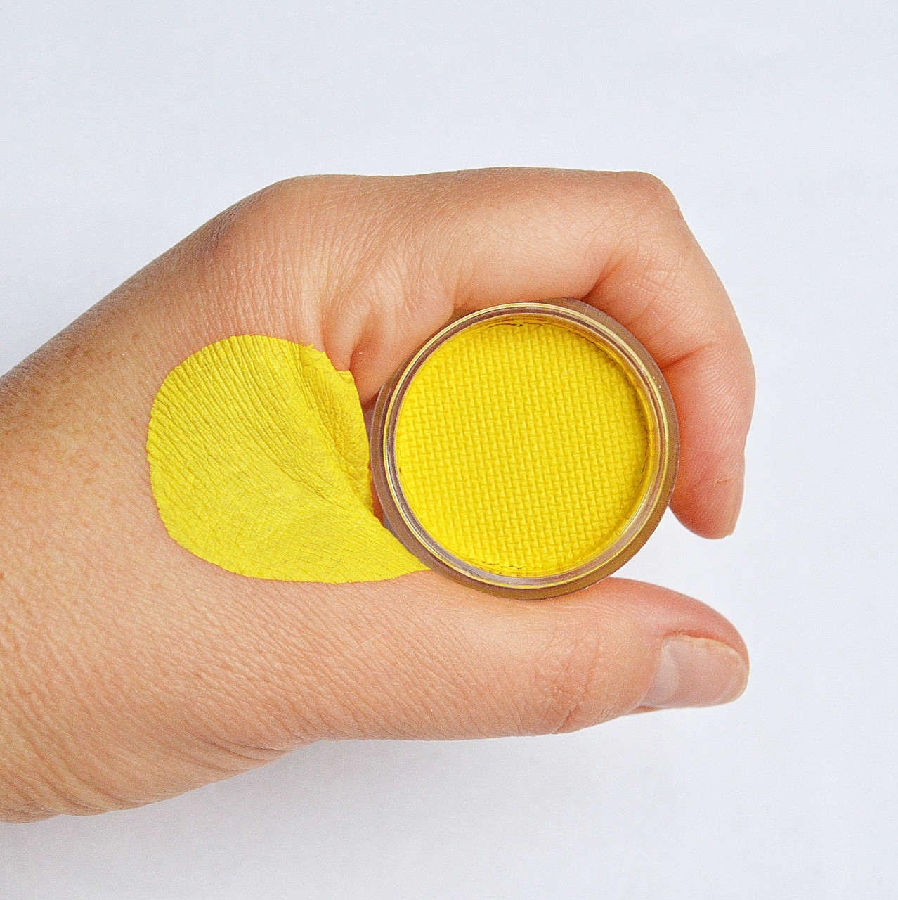 Аквагрим для обличчя і тіла, Жовтий лимонний, 10 г, фото 1