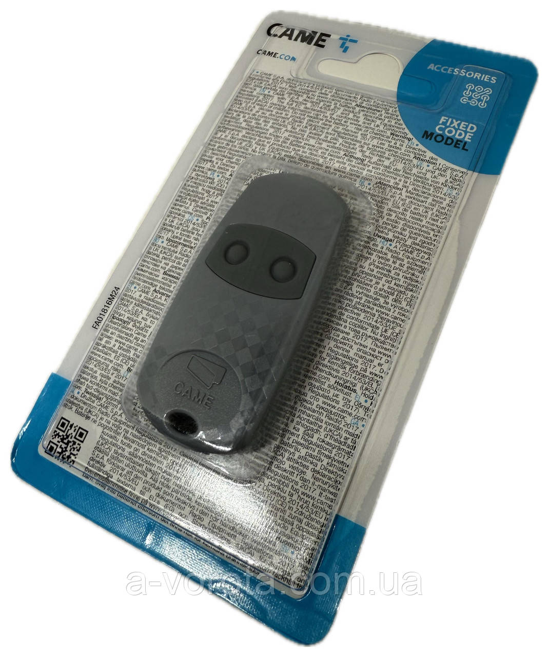 Пульт-брелок came top432ee автоматики воріт і шлагбауму