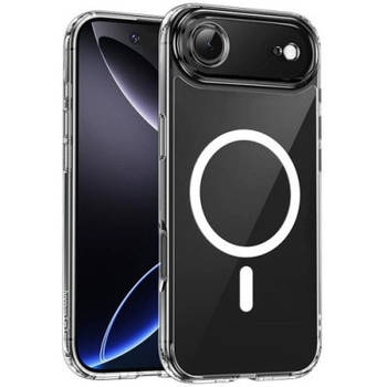 Чохол HOCO "Magnetic series airbag anti-fall protective shell" для Apple iPhone 17 Air (прозорий)