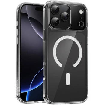 Чохол HOCO "Magnetic series airbag anti-fall protective shell" для Apple iPhone 17 Pro (прозорий)