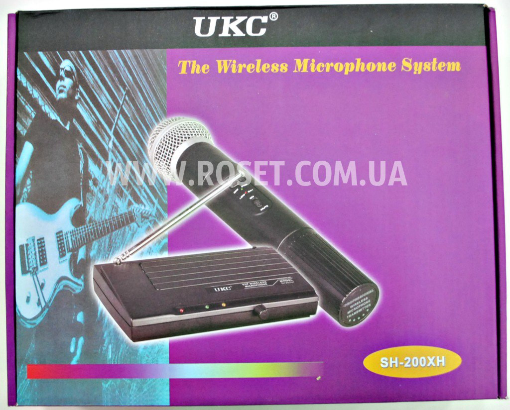 Микрофонная система UKC SH-200XH (беспроводной радиомикрофон) - фото 1 - id-p491543120