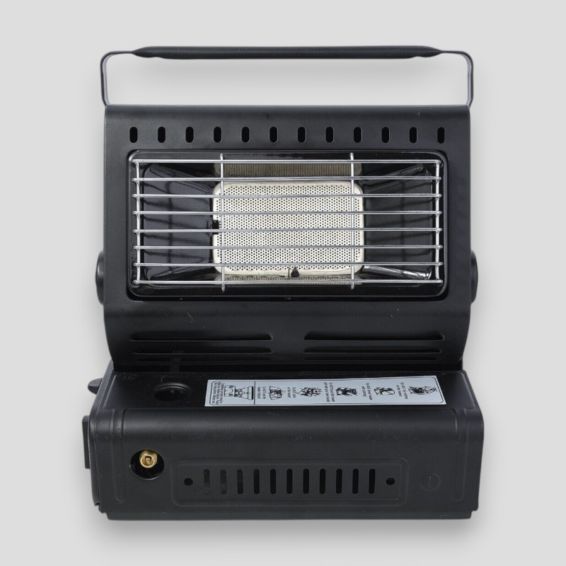 Газовий обігрівач + плита Happy Home 2-в-1 портативний, фото 1