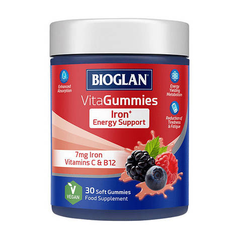 Bioglan VitaGummies Iron (30 soft gummies), фото 1