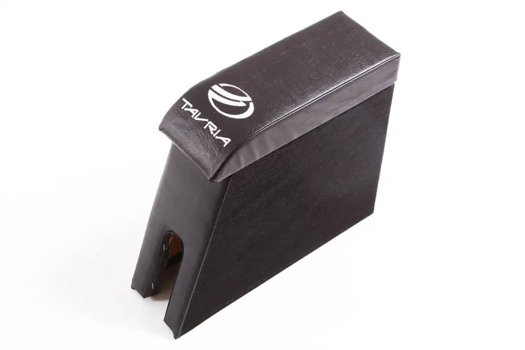 Підлокітник універс. (бар) Таврія з вишивкою "Tavria" чорний, фото 1