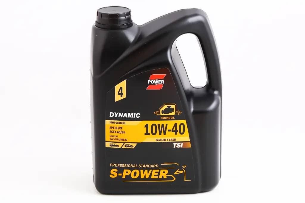 Олива 10W-40 "S-Power" Dynamic TSI SL/СF 4л, фото 1