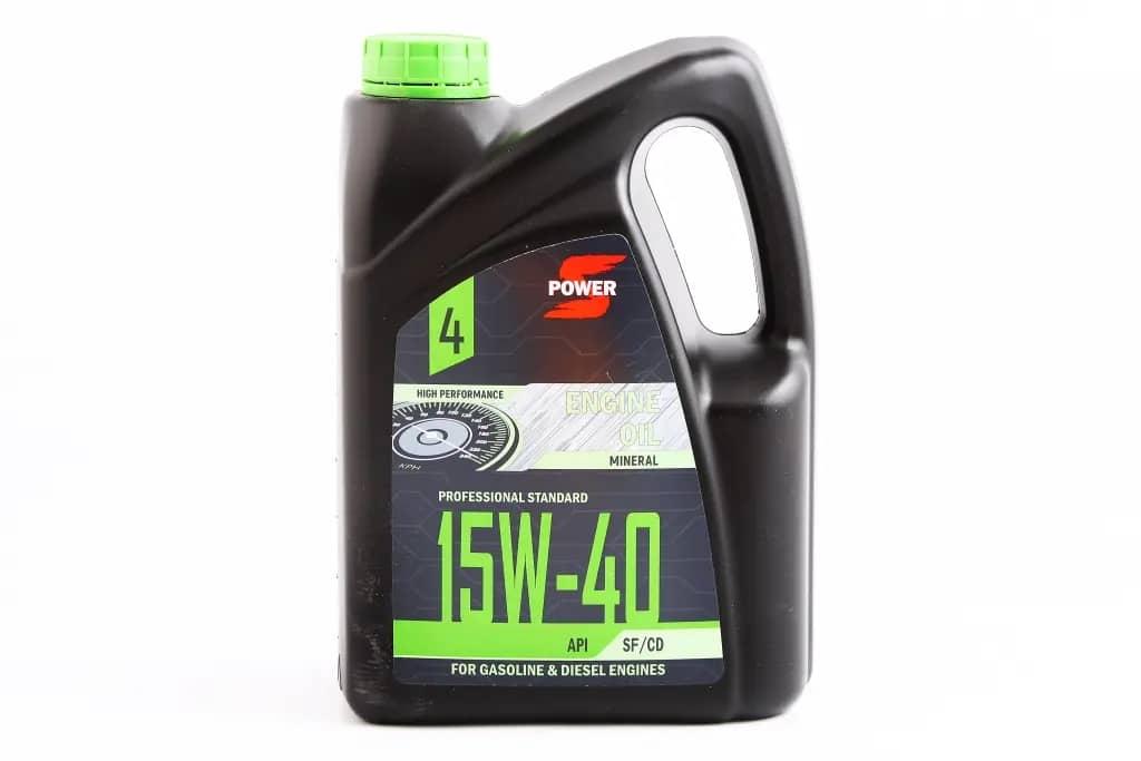 Олива 15W-40 "S-Power" SF/СD 4л, фото 1