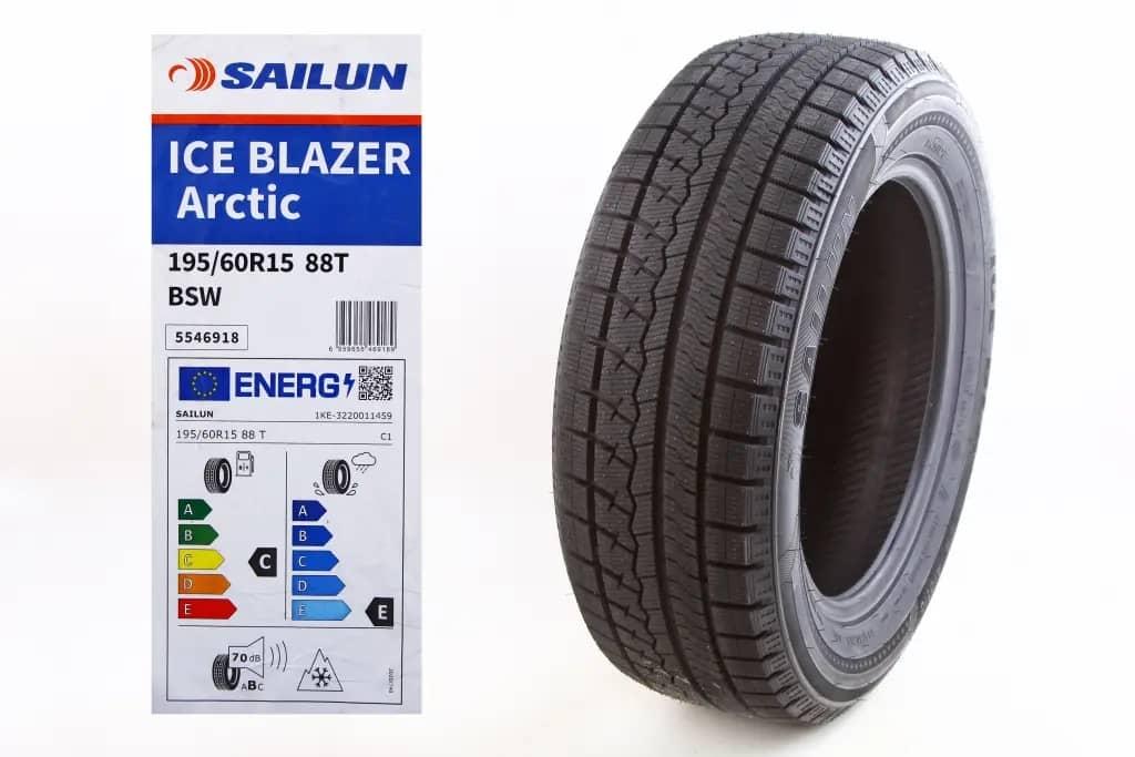 Шина 195/60R15 зима 88T "Sailun" Ice Blazer Arctic, фото 1