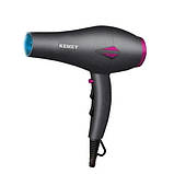 Фен для волос KEMEI CFJ-KM-8219, чорний (42809-KM-8219_472), фото 2