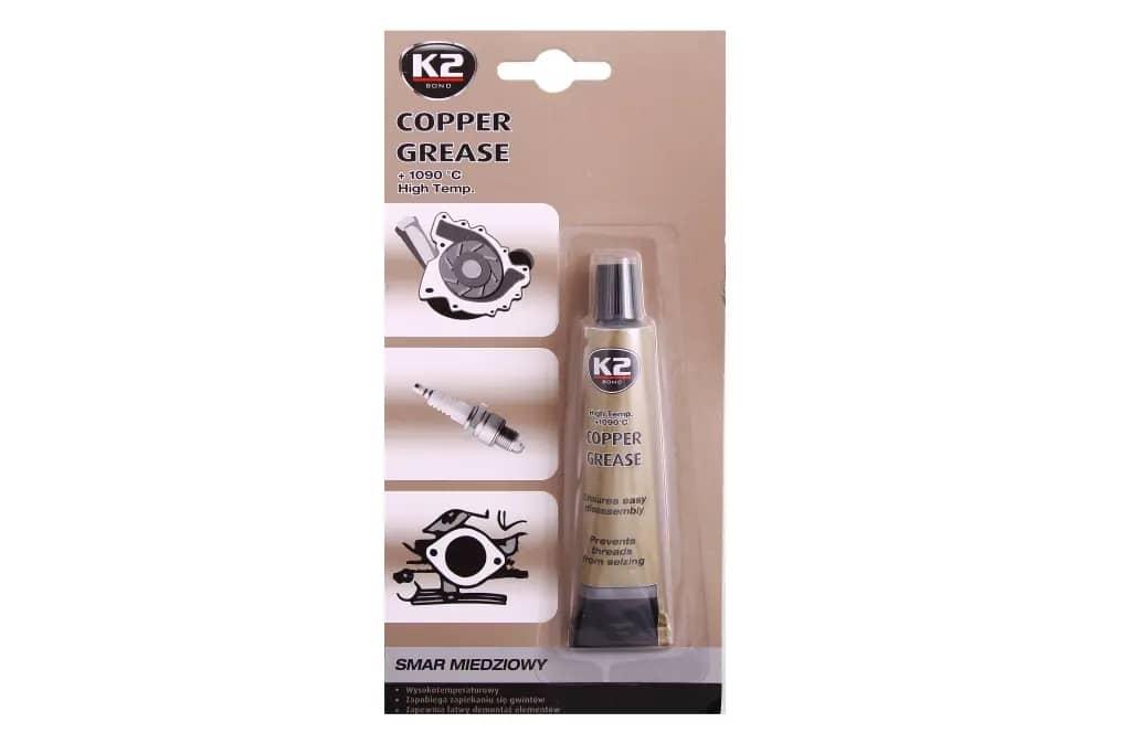 Мастило мідна тюбик 20г "K2" (від -50 до 1090°), фото 1