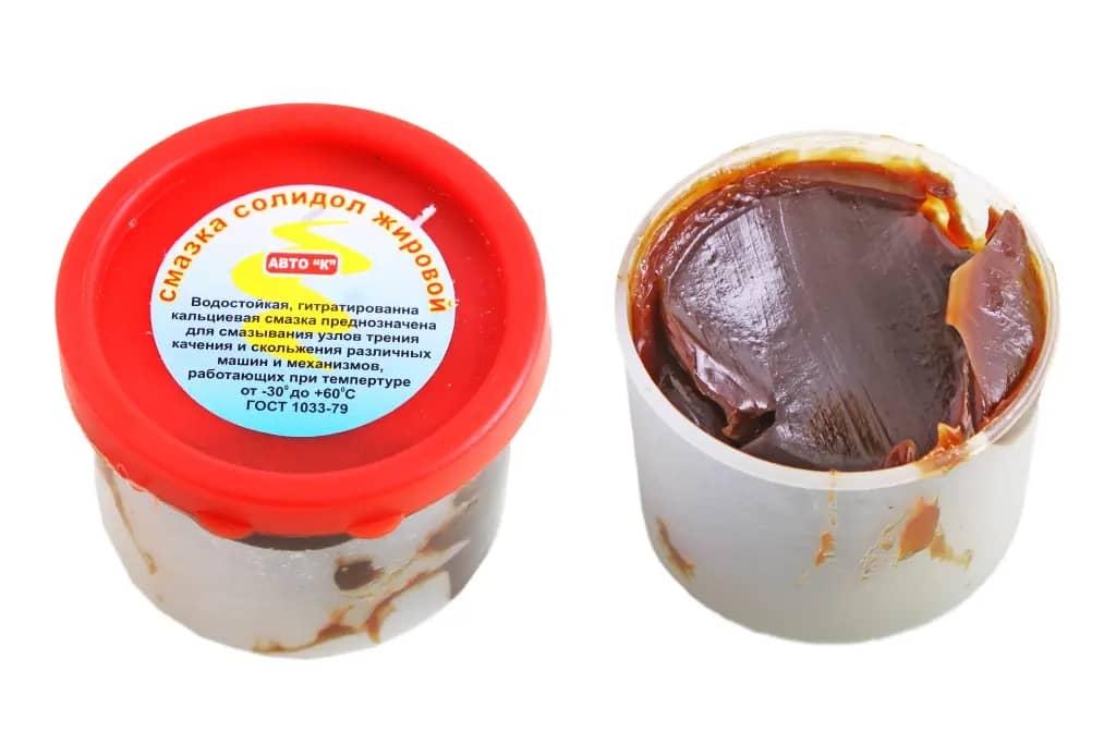 Мастило Солідол пластм. банка 0.078 кг "Авто К", фото 1