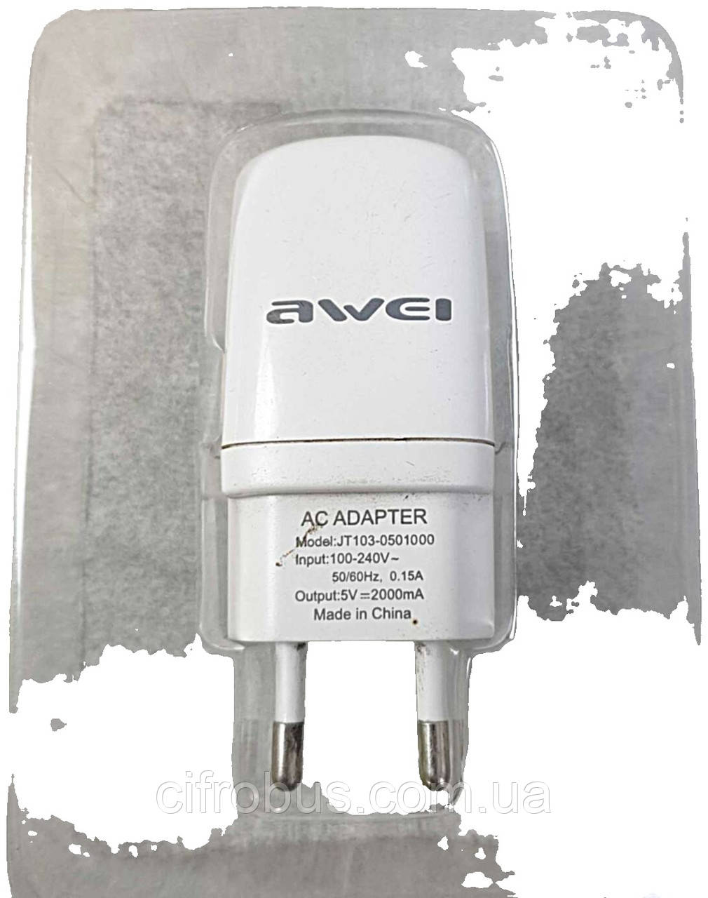 Зарядний пристрій Б/К Мережевий адаптер USB, фото 1