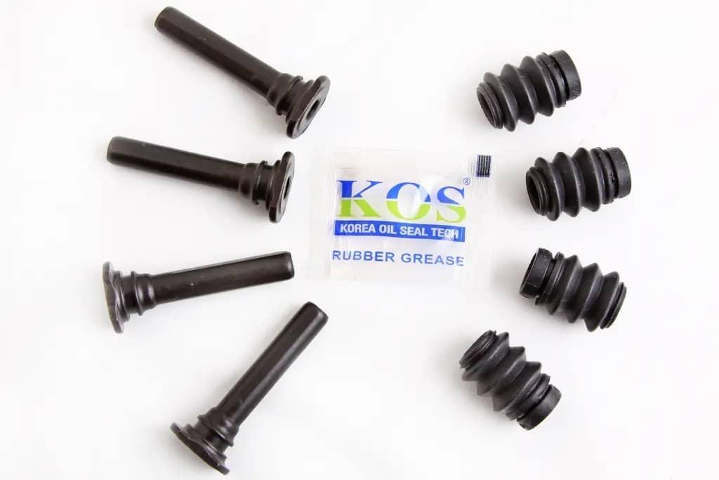 Р/к супорта Ланос стандарт (4 палця, 4 пилника направл., мастило) "Kos-tech", фото 1