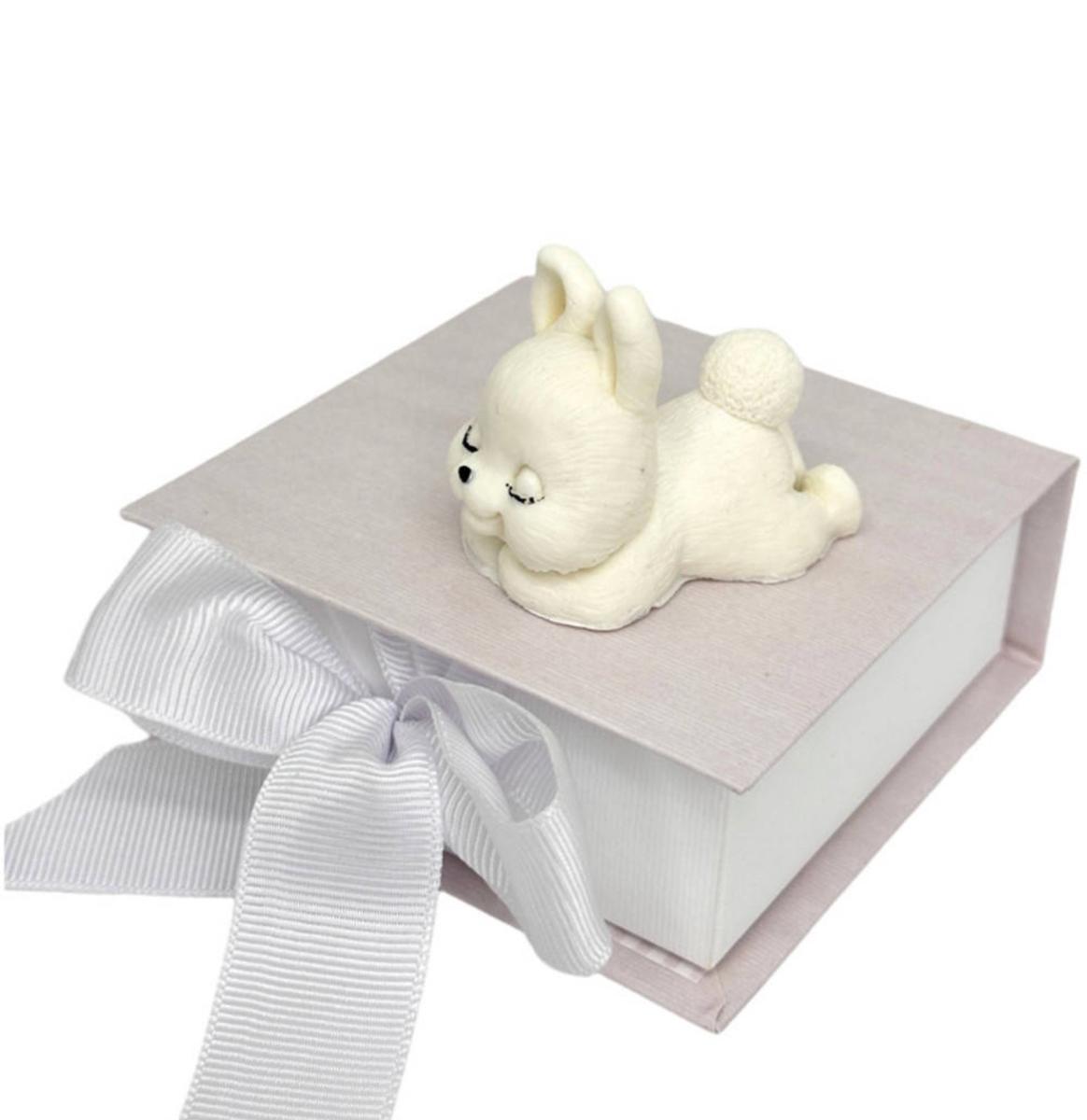 Кондитерська прикраса "Зайчик на животику", фото 1