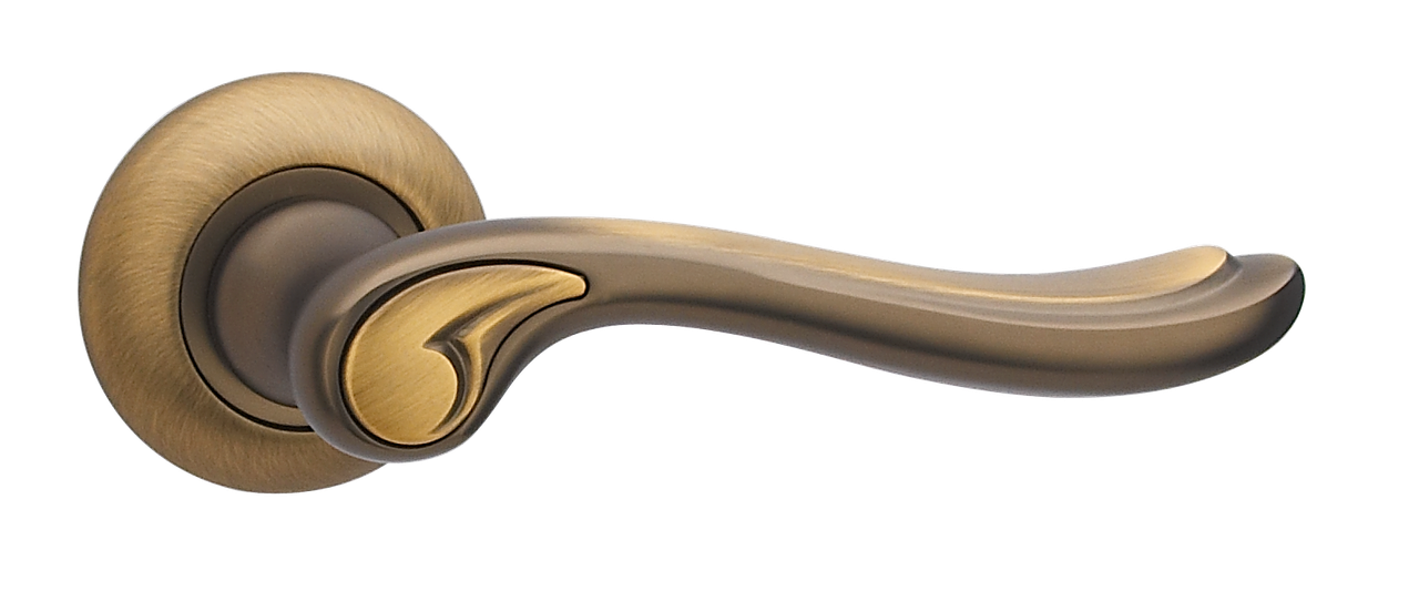 Ручки дверні mvm Z-1311 МАС "Prima" матова бронза, фото 1