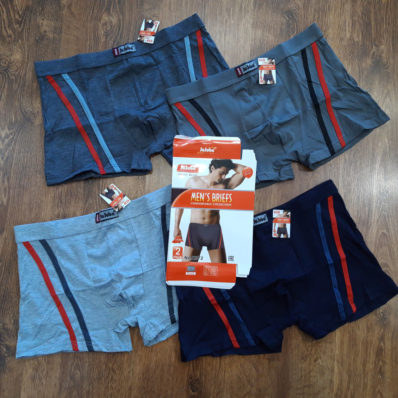 Труси чоловічі боксери "JuJube" / 2 штуки Art: 372, фото 1