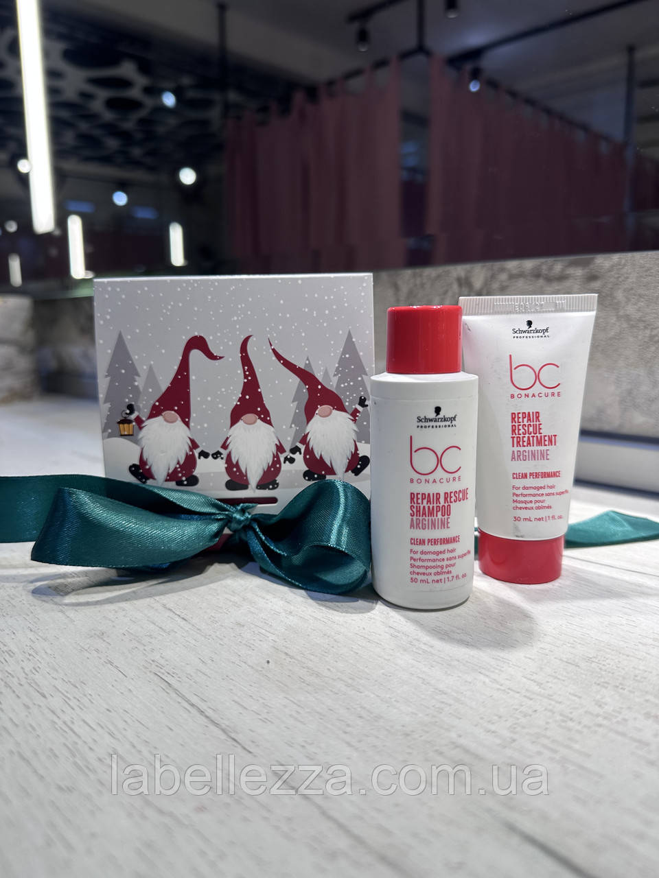 Міні набір для волосся Schwarzkopf professional: шампунь 50мл, маска 30мл