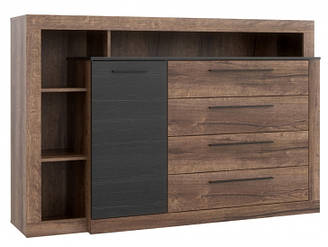 BLQK351L-N09 Комод лівий BELLEVUE Forte (Komoda L)