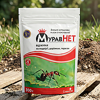 МуравНЕТ 300 г — професійний інсектицид для повного знищення мурах і руйнування мурашника