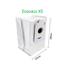 Бічна щітка для робота-пилососа Ecovacs Deebot X5 omni / X5 Pro / X5 max 2 штуки, фото 3