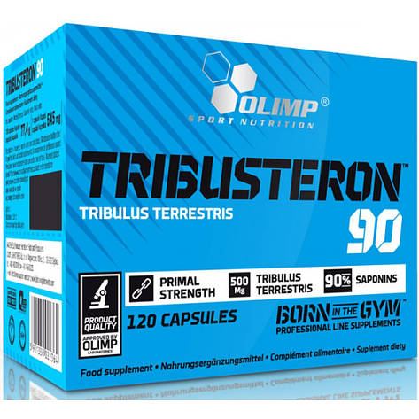 Трибулус Tribusteron Terrestris 90 Olimp Labs (сапоніни 90 %) 120 капс, фото 2