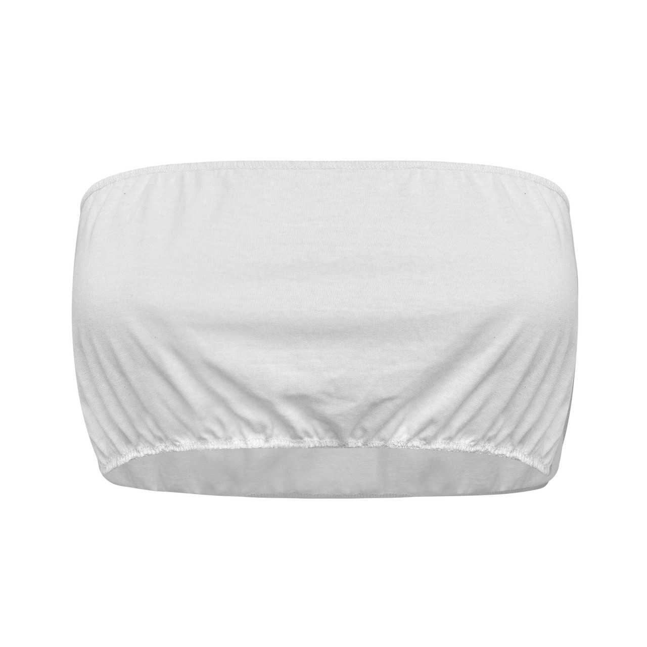 Одноразові топи для процедур салонів краси з бавовни білого кольору S-M, фото 1