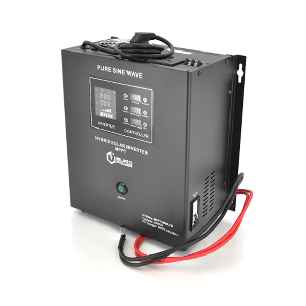 Гібридний інвертор Europower RTSWm-MPPT-2000LCD (1400W/24V/ток заряду 10A), фото 1