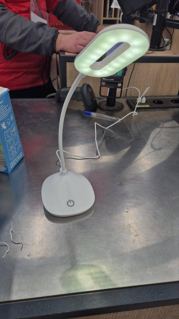 Акумуляторна настільна лампа на прищіпці AND-11-10 - фото покупців 1