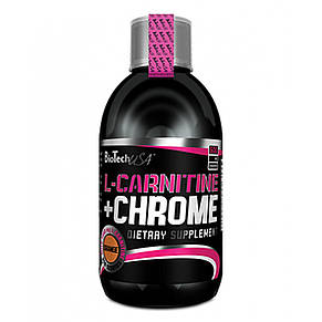 Амінокислота L-Carnitine 35.000+ Chrome BioTech 500 мл, фото 3