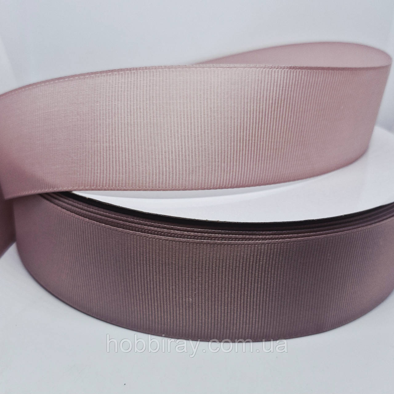 Стрічка репсова. Ширина 4см. 1м. Колір ліловий., фото 1